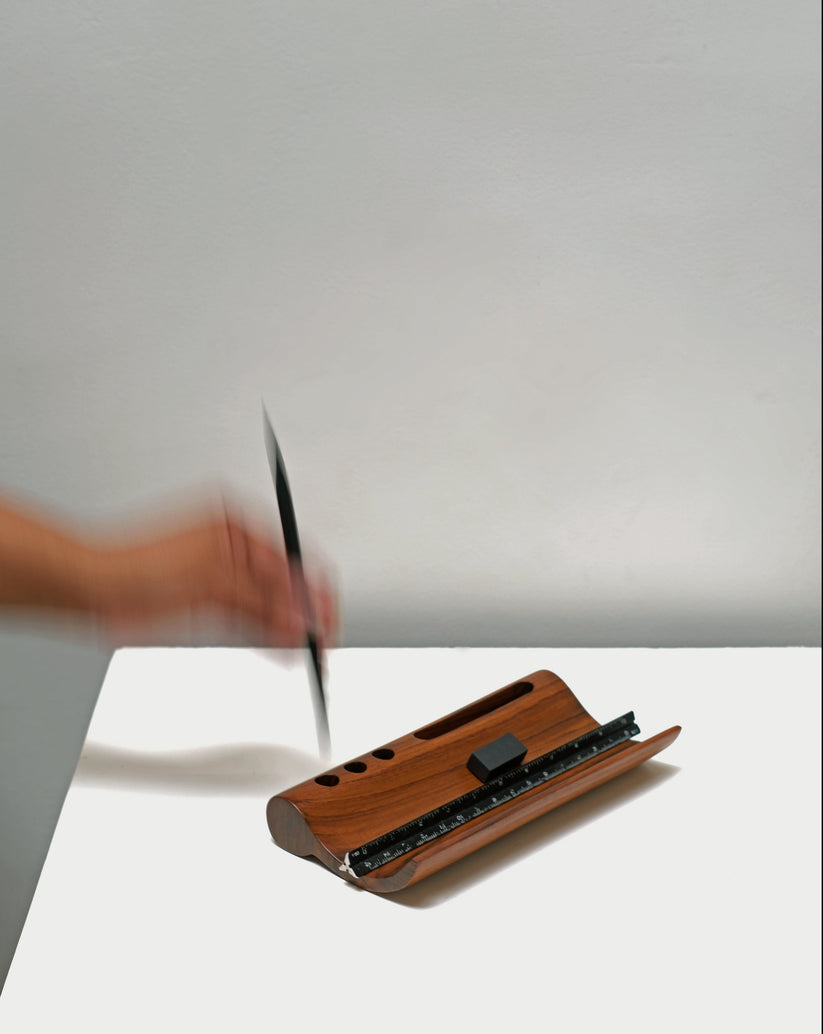 Taksh Stationery Holder by Studio Indigene