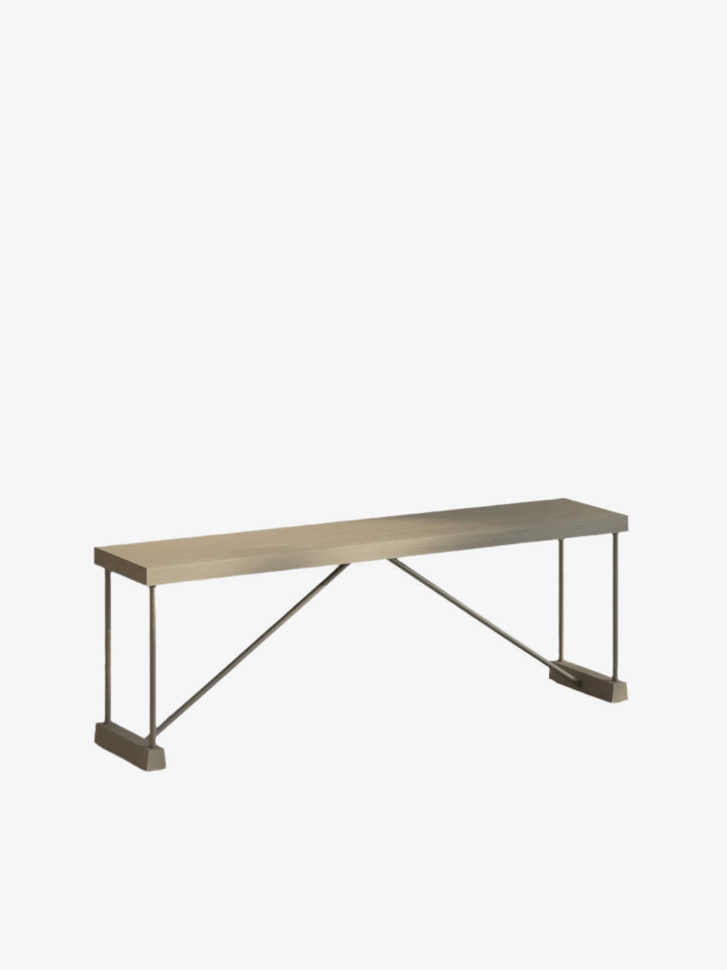 Nest Metal Bench, 2 Seater