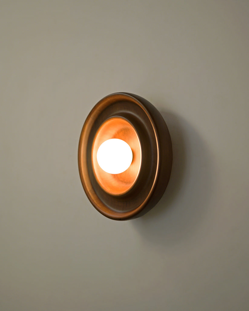 Discus Wall Light by Studio Indigene