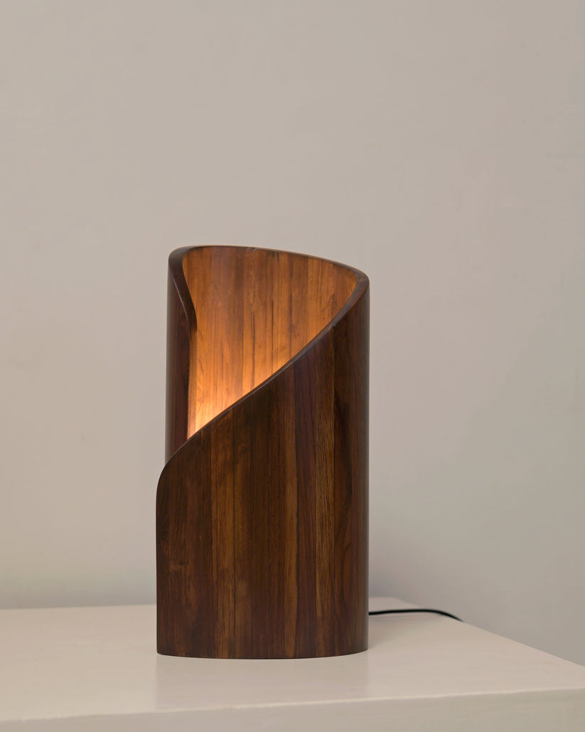 Fold Table Lamp by Studio Indigene