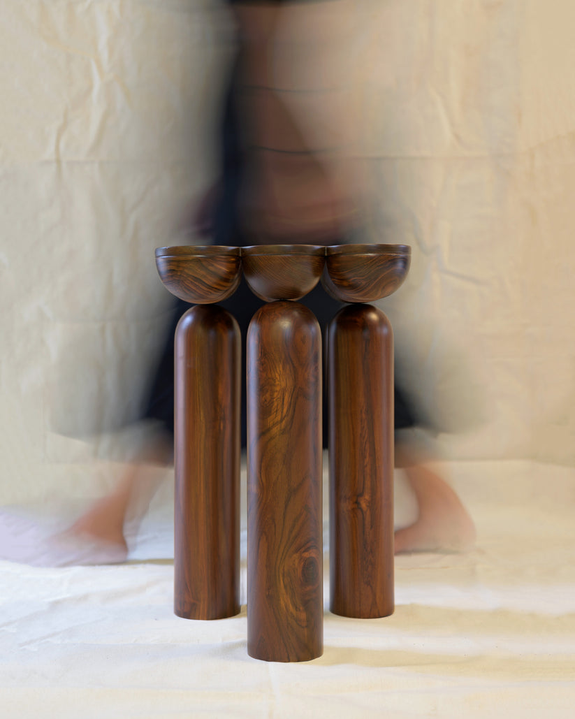 Scallop Side Tables by Studio Indigene