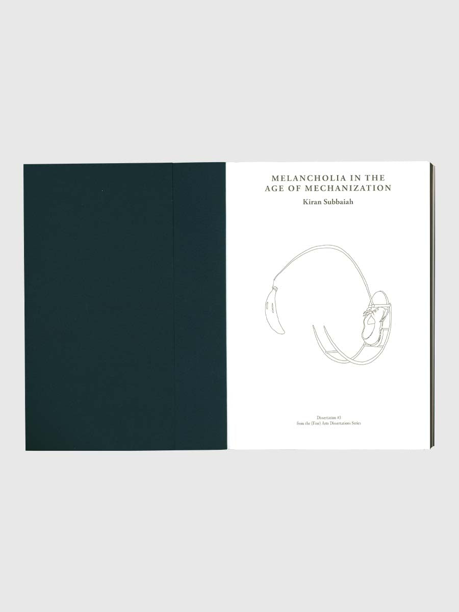 Melancholia in the Age of Mechanization by Reliable Copy