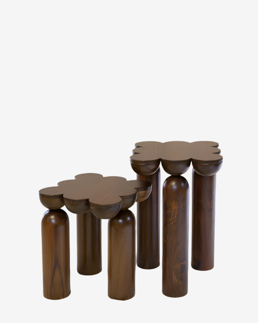 Scallop Side Tables