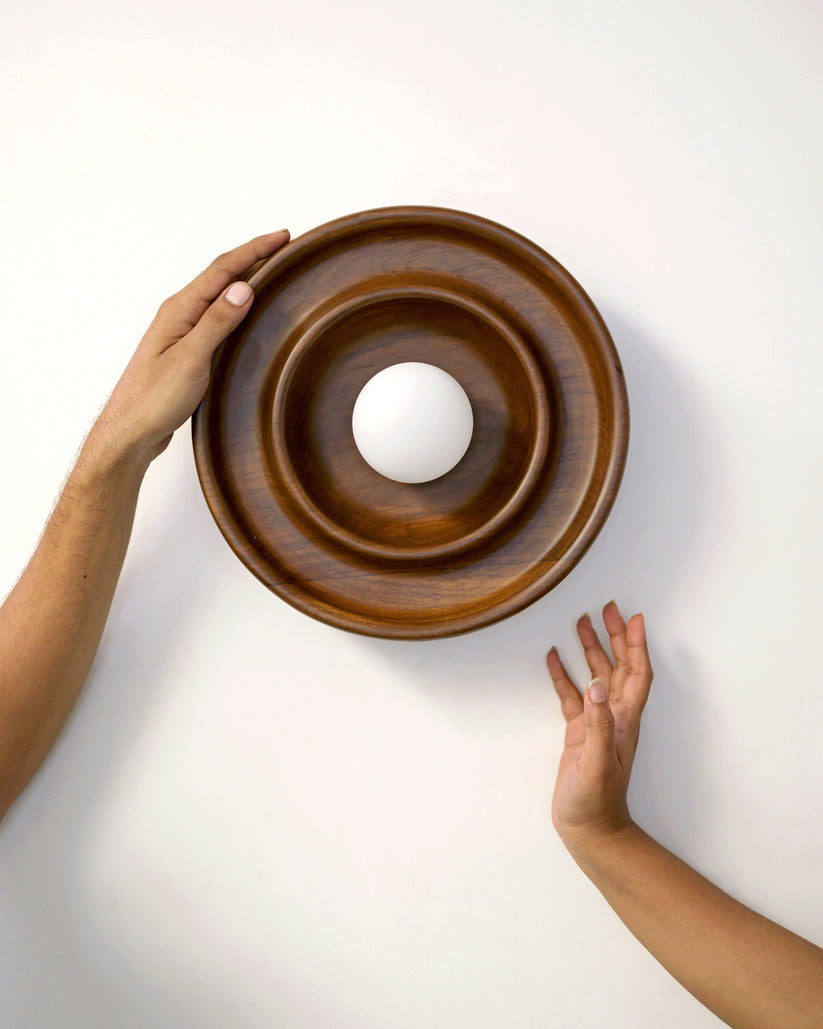 Discus Wall Light by Studio Indigene
