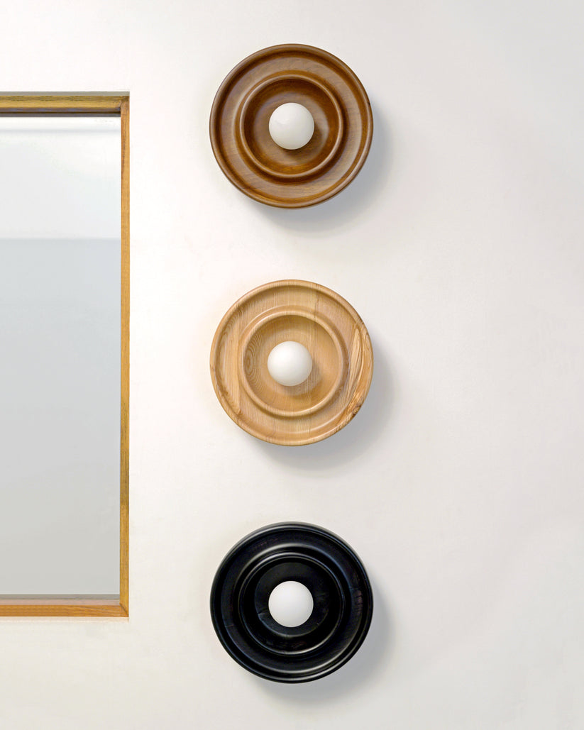 Discus Wall Light by Studio Indigene