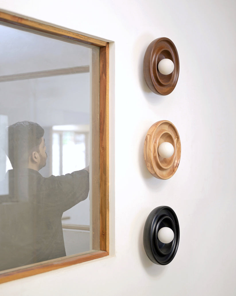 Discus Wall Light by Studio Indigene