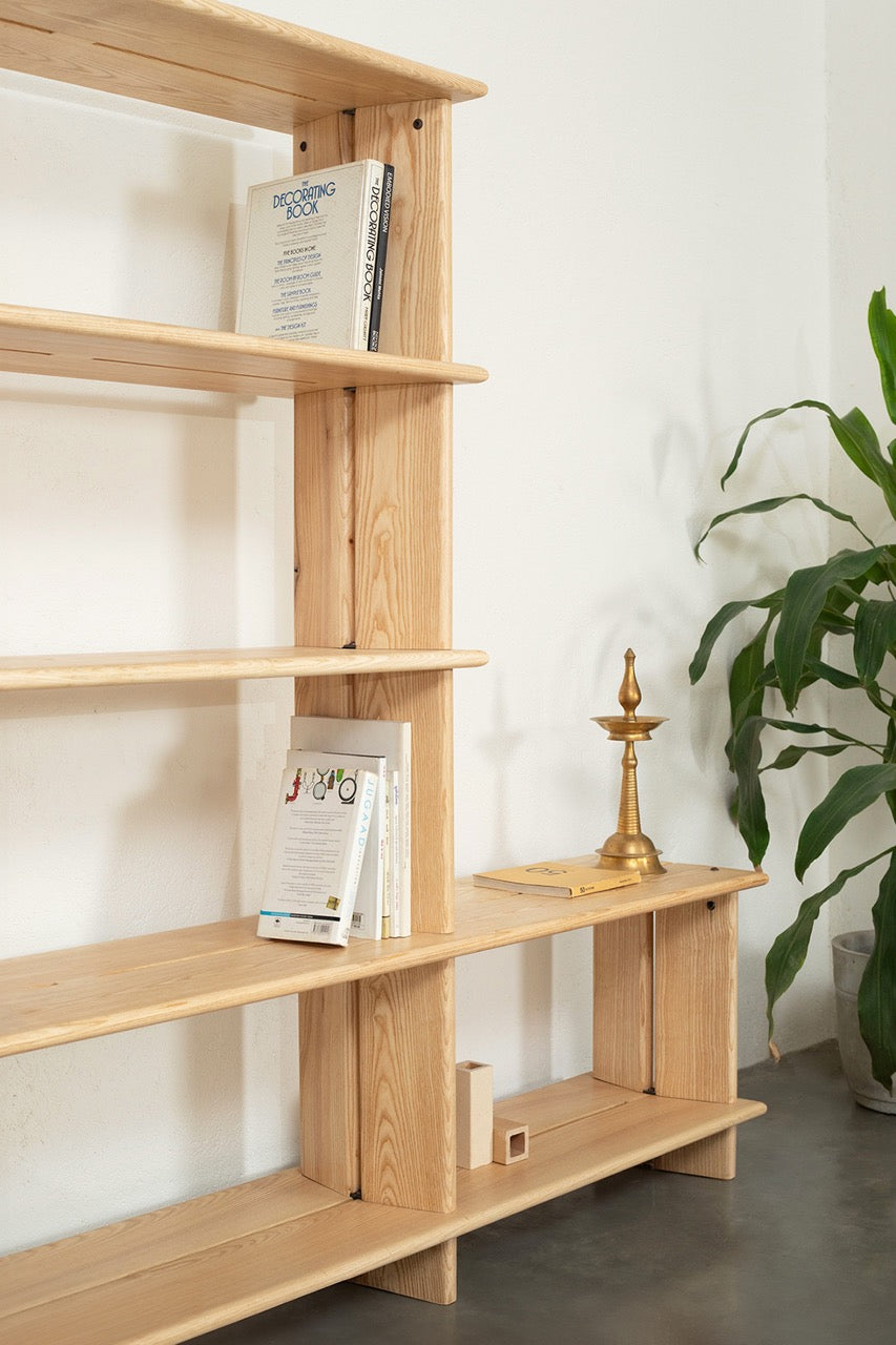 Twofold Bookshelf by Murubi