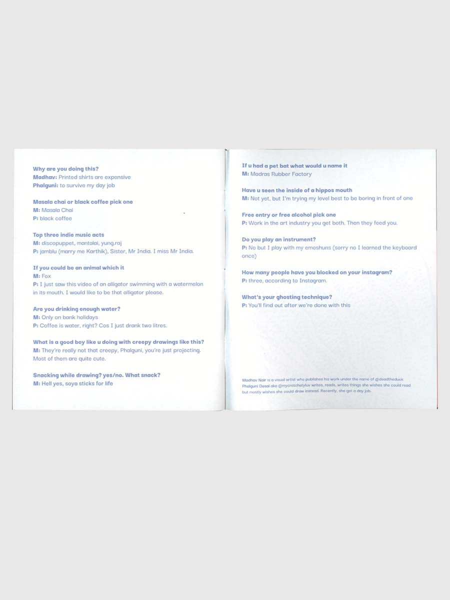 Everyday Zine – Volume 01 by Bombay Duck Designs