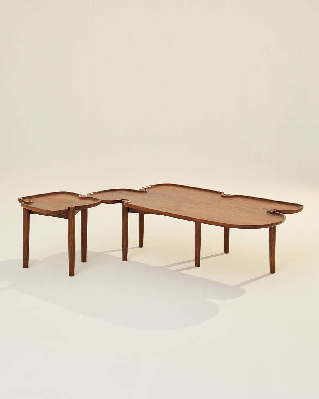 Puzzle Tables (Set of 2) by LMNOH